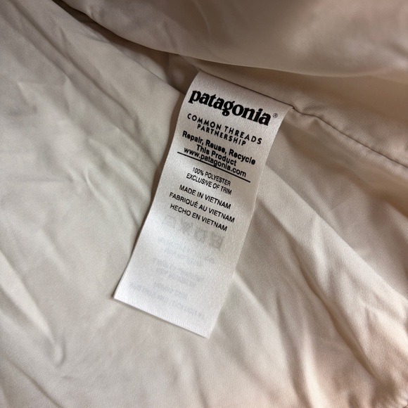 Patagonia Fleece Vest Brown Tan Womens XS - Picture 6 of 7